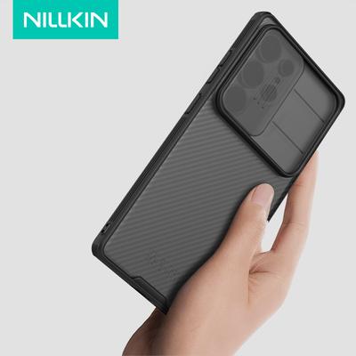For Samsung Galaxy S26 S25 S24 S23 S22 Ultra Edge Case Nillkin CamShield Slide Camera Cover for S24 FE S23 Plus Lens Cases