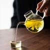 Handmade Transparent Borosilicate Glass Teapot with Filter - Mini Kung Fu Tea Set