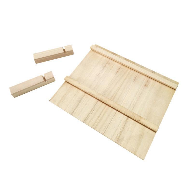 Wooden Multi-layer Earring Display Rack Earring Stud Storage Display Props Jewelry Storage Rack Counter Earring Jewelry Rack
