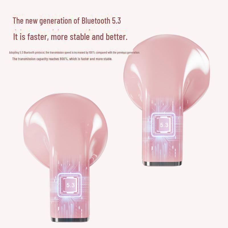 K520 Herzförmiges TWS Bluetooth Headset - Verformbar, Kompakter Stereo-Sound