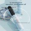Cepillo alisador de pelo inalámbrico portátil mini peine alisador iónico para barba y cabello