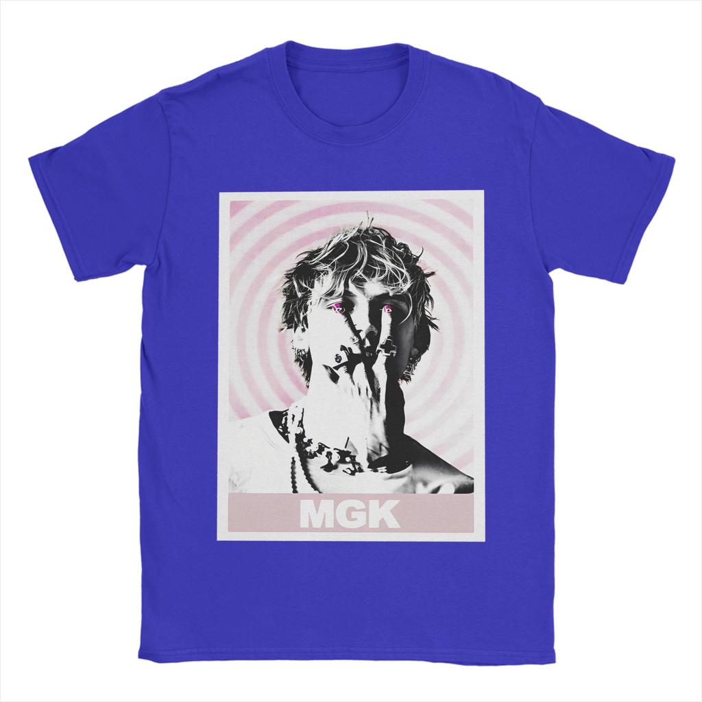 Mens Rapper MGK T Shirts  Cotton Top Tees Summer Y2K Casual ShortSleeve T Shirt ONeck Harajuku Casual Tshirt Big Size 5XL 6XL