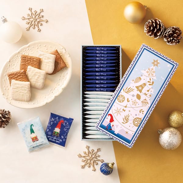 YOKUMOKU Sweets Sweets Gift Western Sweets Assortment Present Cigar Individually Wrapped Assortimon De Noel 24 Pieces