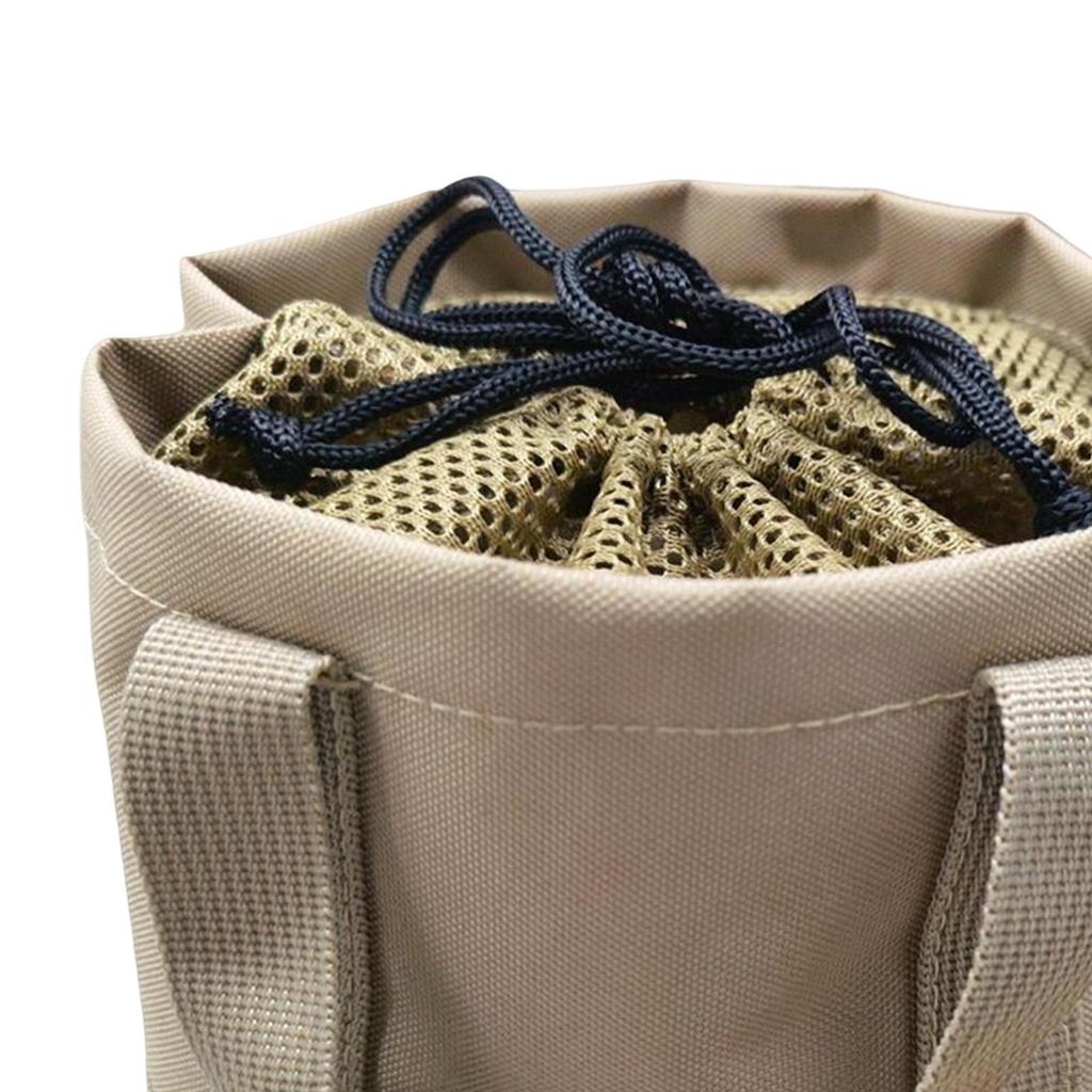 Camping Storage Bag Accessories Basket Condiment Jar for Outdoor Travel Picnic