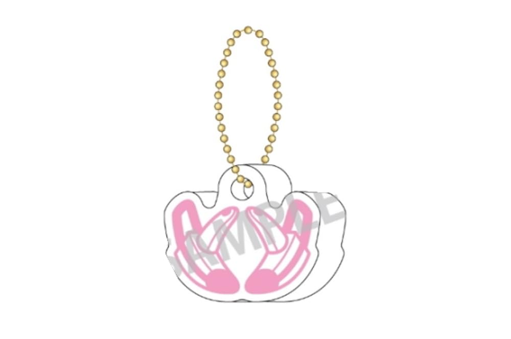 

Kamio Japan My Hero Academia Hero Motif Keychain Uraraka Ochako H25 x W25 x D6mm Acrylic Approx.