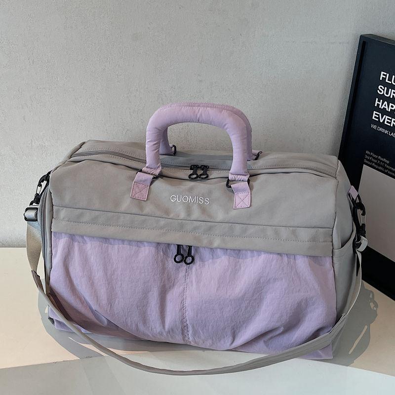 Large Capacity Handbag, Men's Dry Wet Separation Sports and Fitness Bag, High-end Sense, Short Distance Travel Bag, Women's Travel Luggage Bag