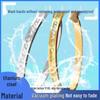 Exquisite Women's Gold-Plated Titanium Steel Bracelet
