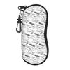 Crayons Shin-chans Anime Glasses Case Unisex Waterproof Zipper Shiro Pet Dog Eyeglasses Box Ultra Eyewear Container