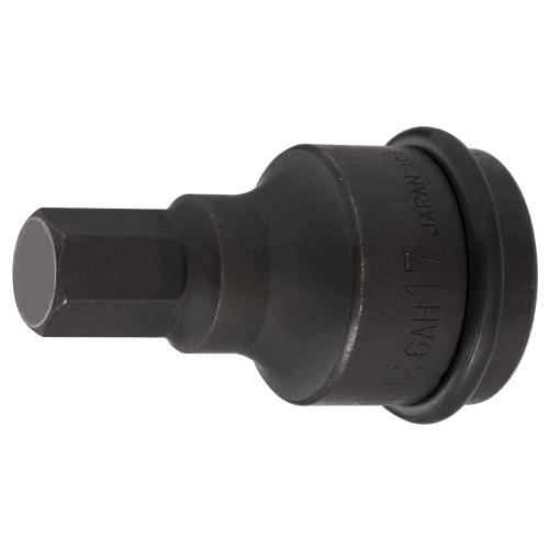 Tone 6AH-17 Impact Hexagonal Socket, 19.0mm (3/4") Drive, 17mm Width