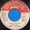 7inch Record ERROL SCORCHER  Clean The Rifle NONE Upsetter Music 1987 Jamaica Reggae Ska  Dub Used