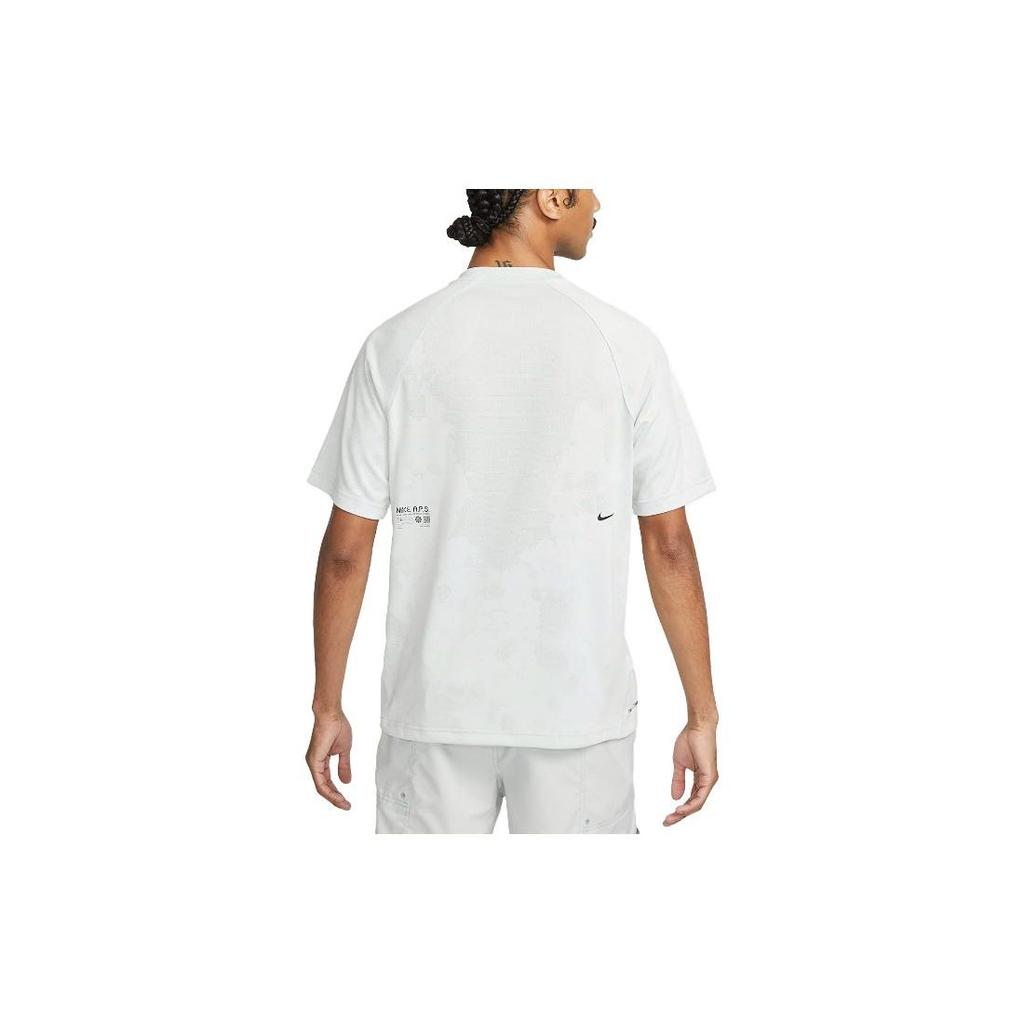 Nike T Shirts Men's White Crew Neck Moderate Straight Fit DX6955-100