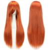 Heat Resistance Long Synthetic Hair Layered Anime Straight Hairpiece  Costume