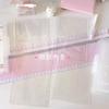 A5 Transparent Cute White Printing PP Twill DIY Binder Photocards Collect Book Diary Agenda Planner DIY Cover Album Stationery