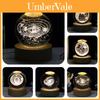 Bola de Cristal Galáxia Gravada a Laser 3D Criativa Decoração de Quarto Luz Noturna Estilo Minimalista Moderno Orbe de Vidro Presente