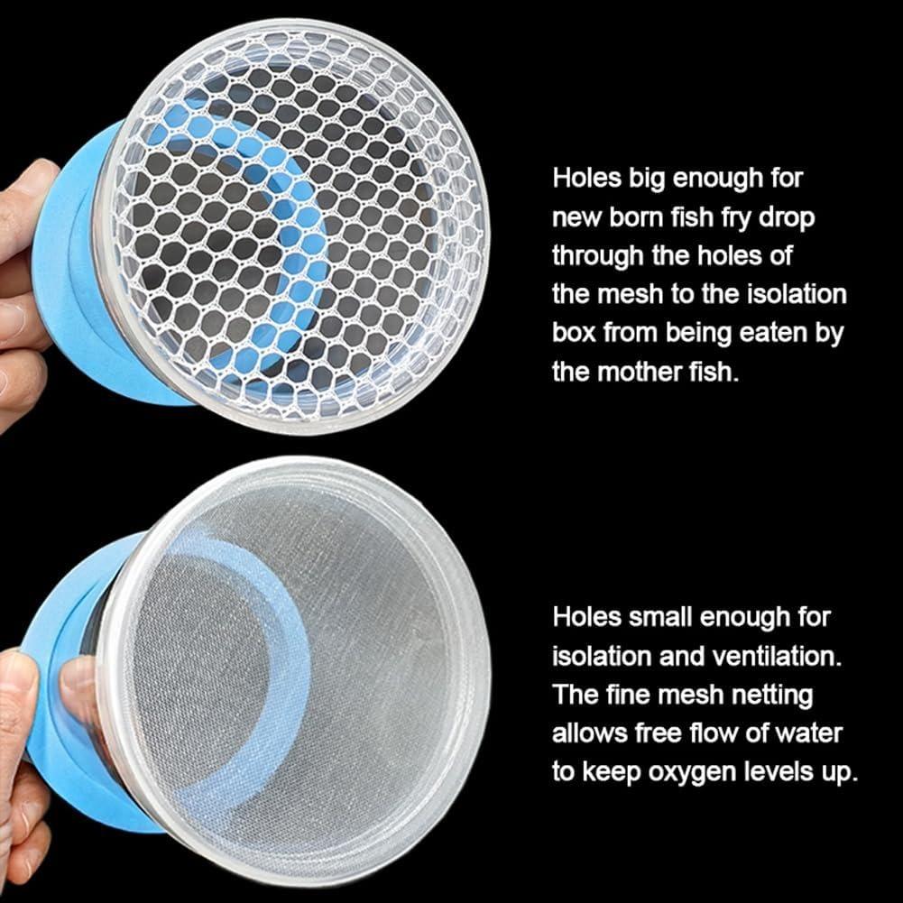 Floating Fish Breeding Isolation Box  Fish Tank Hatching Incubator Aquarium Breeder Feeder Aquarium Hatchery Accessory