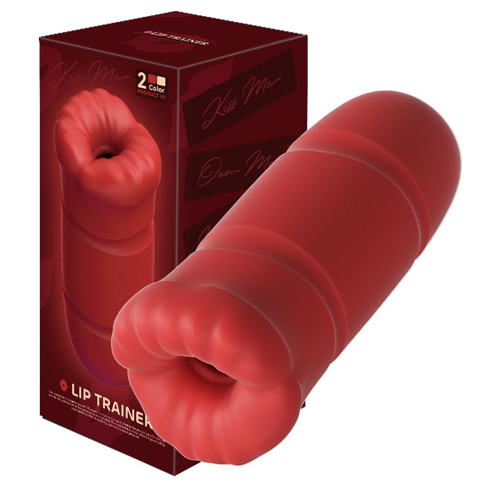 Masturbador Oral para Hombres Taza Boca Realista Stroker de Pene con Vibrador de Bala Extraíble Juguete Portátil para Hombres Adultos