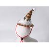 Christmas explosion golden pet Christmas hat, cat and dog party photo cute pet supplies