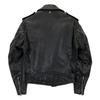 SCHOTT Made in USA 80-90's Motorcycle Tag Late 118 Black Cowhide Double Rider Jacket Jacket 36 blackUsed