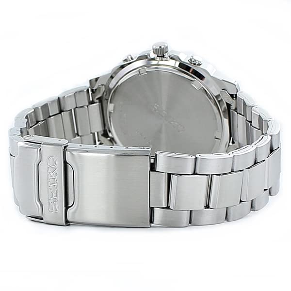 Seiko Watch and Waterproof Stainless Steel Watch with Date Display Men's Women's (snd193p)