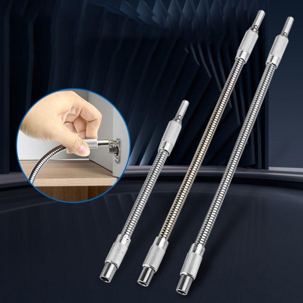 150-400mm Bit Holder 1/4 Hex Electric Drill Extend Rod Portable Bit Connecting Rod