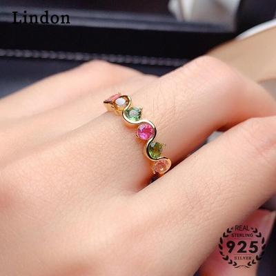 Lindon Classic Copper Alloy Zircon Ring Ladies Jewelry Wedding Promise Party Gift
