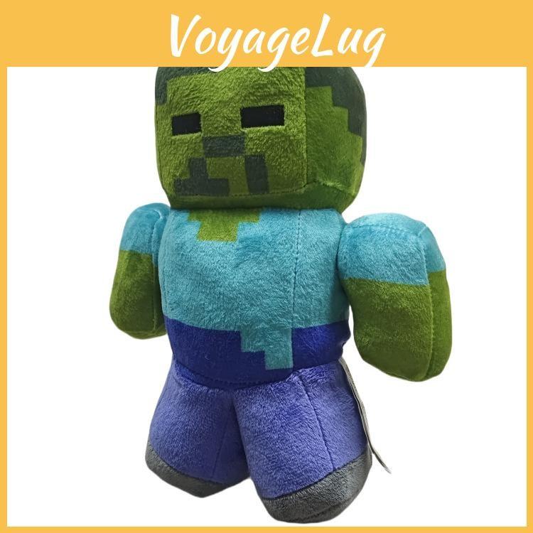Minecraft Character Game Green Zombie Plush Doll Toy For Decoration Room