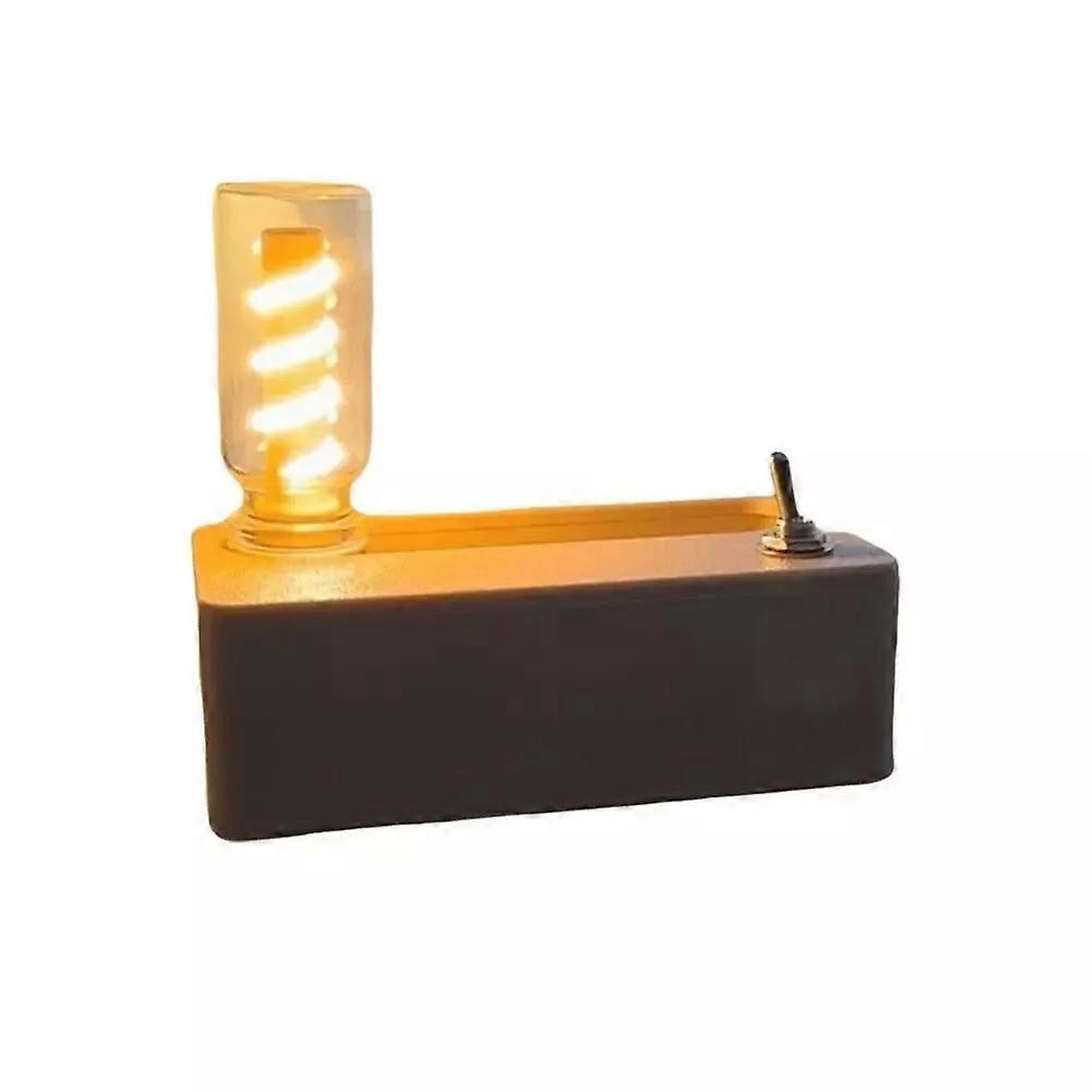 Rechargeable Night Lamp for Adult Kids, 3D Mechanical Jump Lights for Bedroom