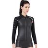 3mm Neoprene Wetsuit Top Men Women Warm Thermal Rash Guard Diving Surfing Snorkeling