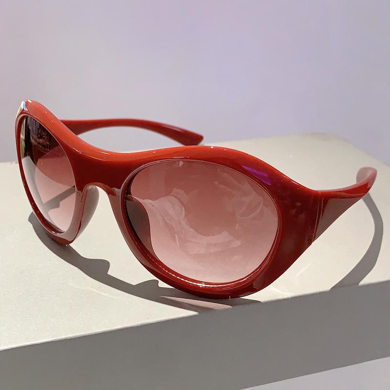 Oversized  Punk Big Frame Vintage Sunglasses Women For Men Luxury Brand Designer Sun Glasses Popular Fashion Future Shades Uv