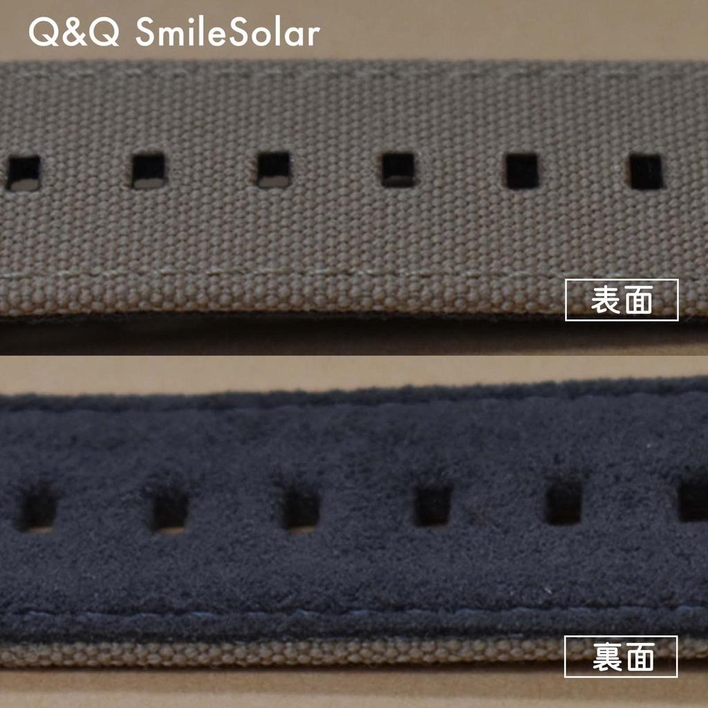 SmileSolar Solar Solar Beige Q&Q Watch, Powered, Analog, Waterproof, Women's, R00A-004JK,