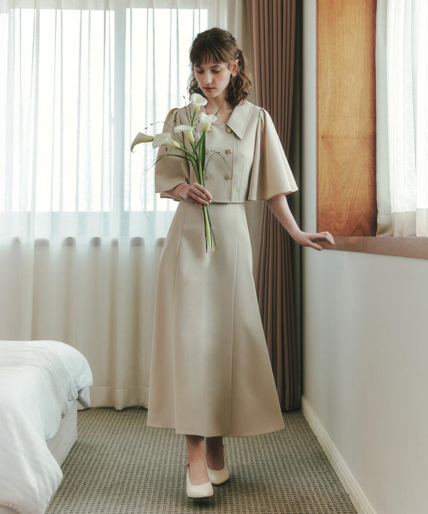 Zero Street [2 Colors] Mermaid Long Skirt