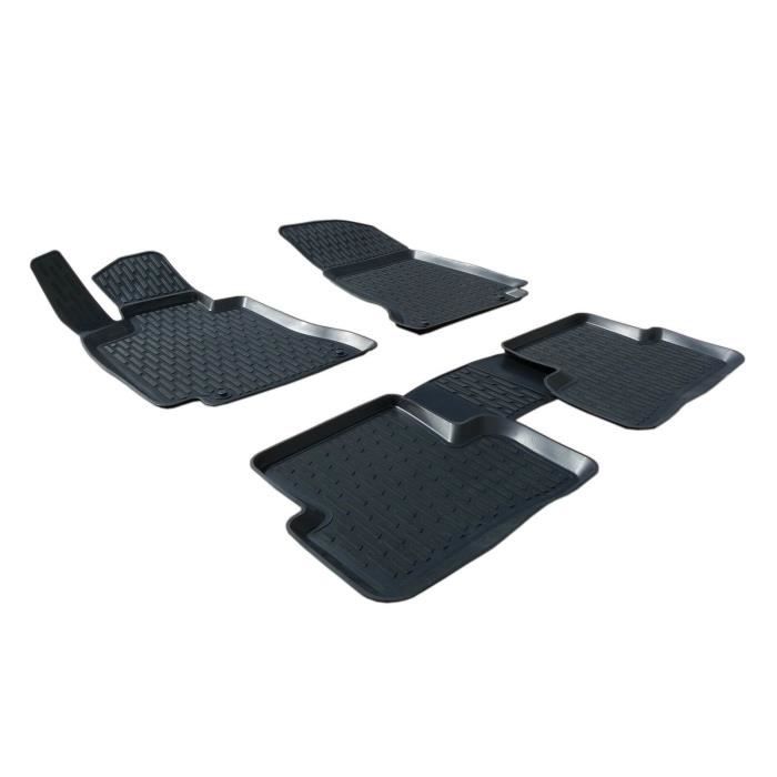 Scoutt | 3D Premium Rubber Floor Mats For Mercedes C CLAs W205 2014-2021