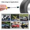 60/20 Stück Gummi Nagel Pilzform Reifenpannenreparaturwerkzeuge für Auto Motorrad Fahrrad LKW Vakuumtyp Reparaturzubehör