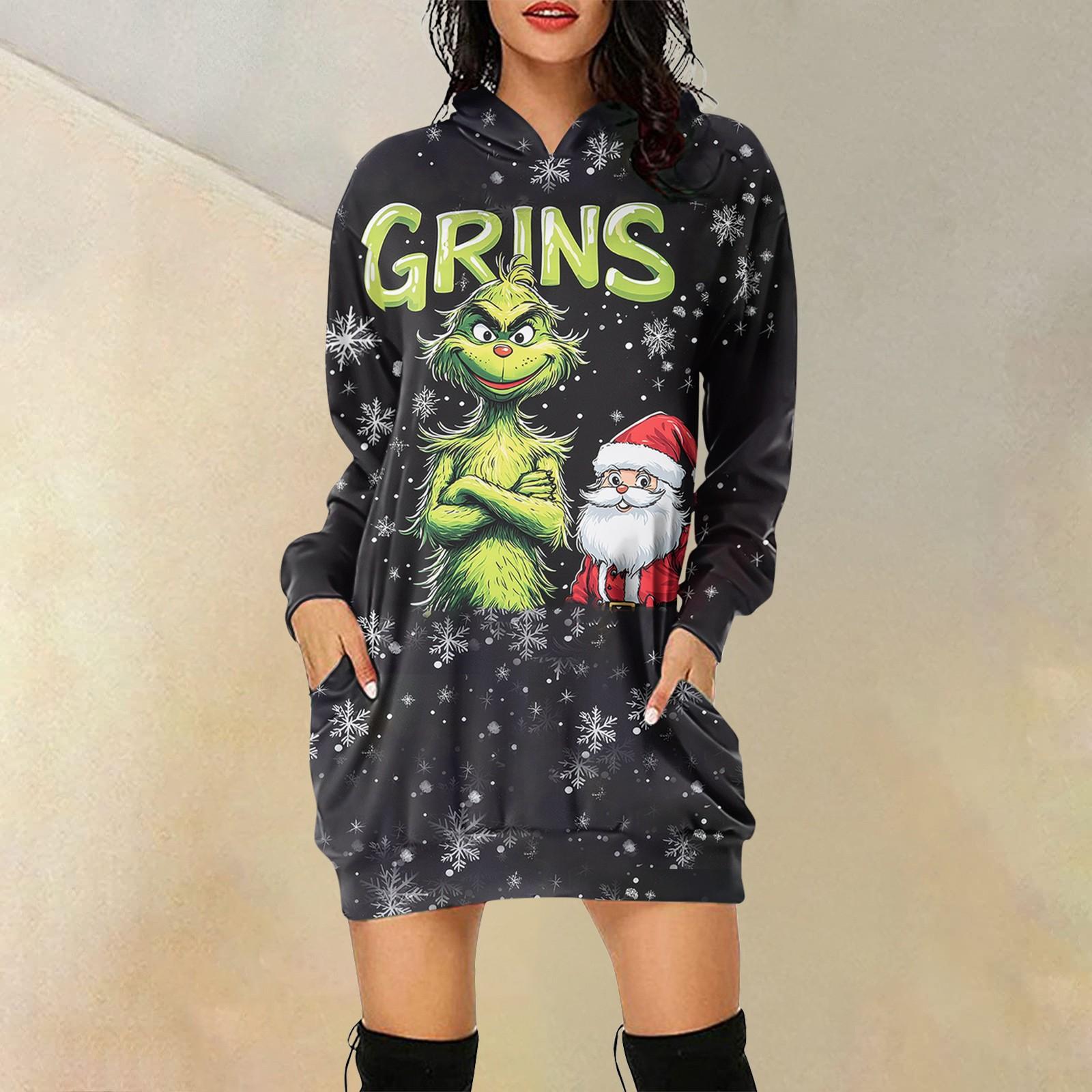 

Женская повседневная модная толстовка с капюшоном и длинным рукавом с принтом L