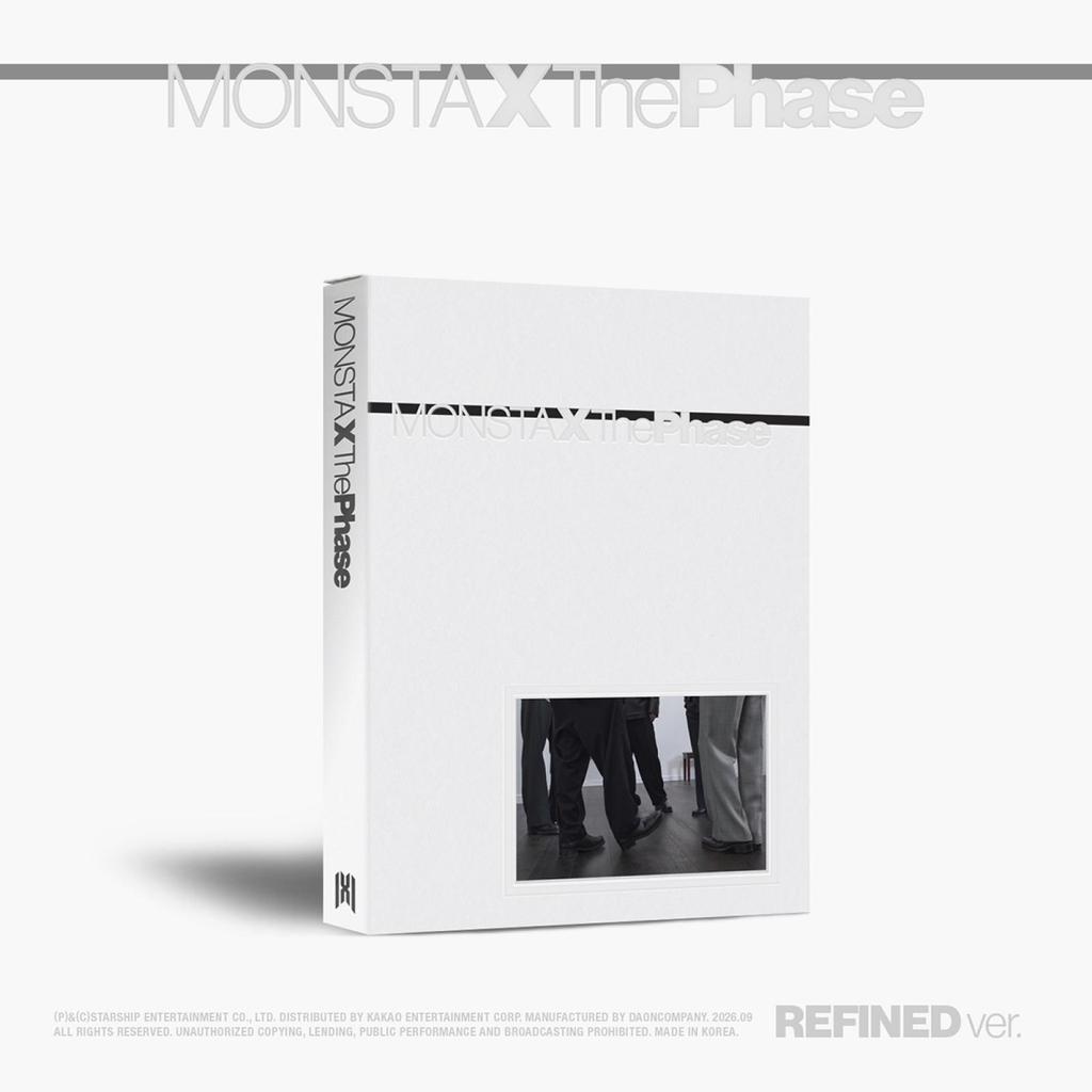 [POB] MONSTA X - EP [The Phase] OFFSET / REFINED / HYPER / PHASE Ver.
