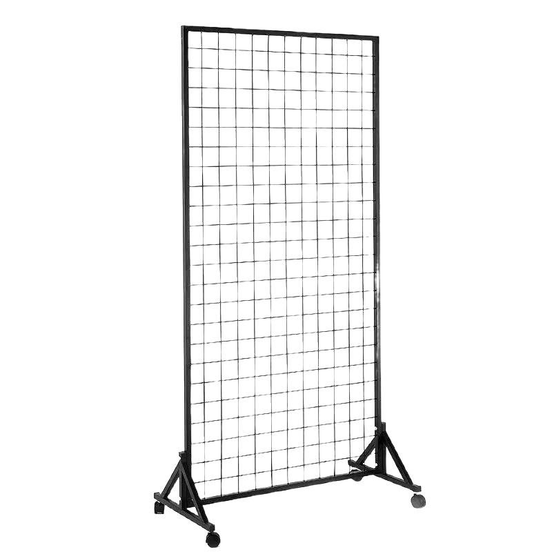 Space Frame Iron Mesh Storage Rack with Hooks and Shelves for Kindergarten