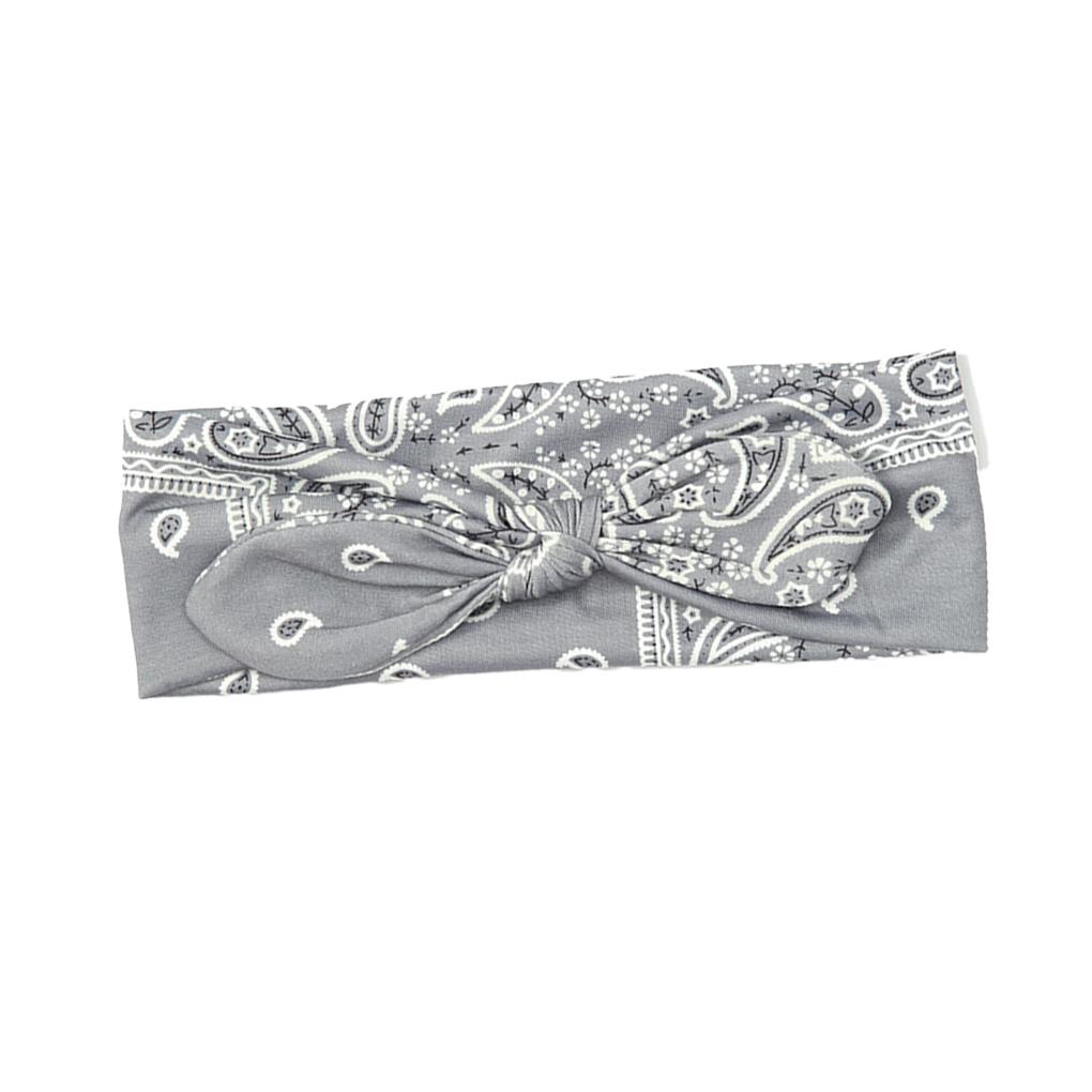 

Fashion Sports Bowknot Style Printing Home Valentines Vintage Wash Headband Day Supplies Headband Adjustable Face Headbands серый