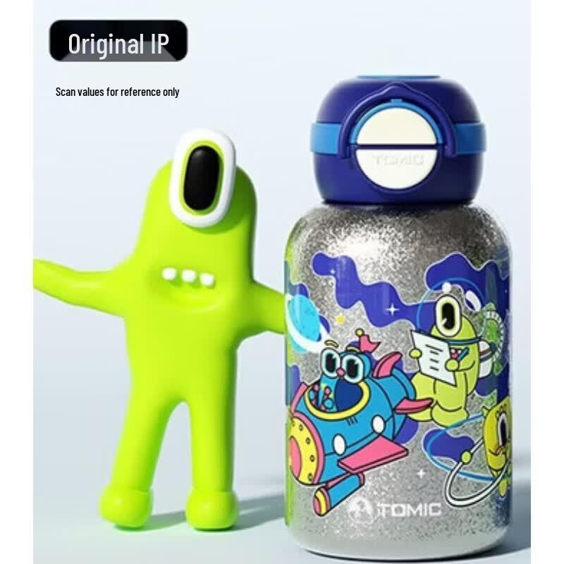 

TOMIC Pure Titanium Insulated Double-Drink Student Cup 550ml