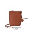 Mobile phone bag with niche texture mini small bag for women new simple casual Korean fashion versatile crossbody bag