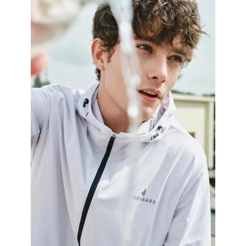 Navigare Men's Summer Hooded Sun Protection Jacket