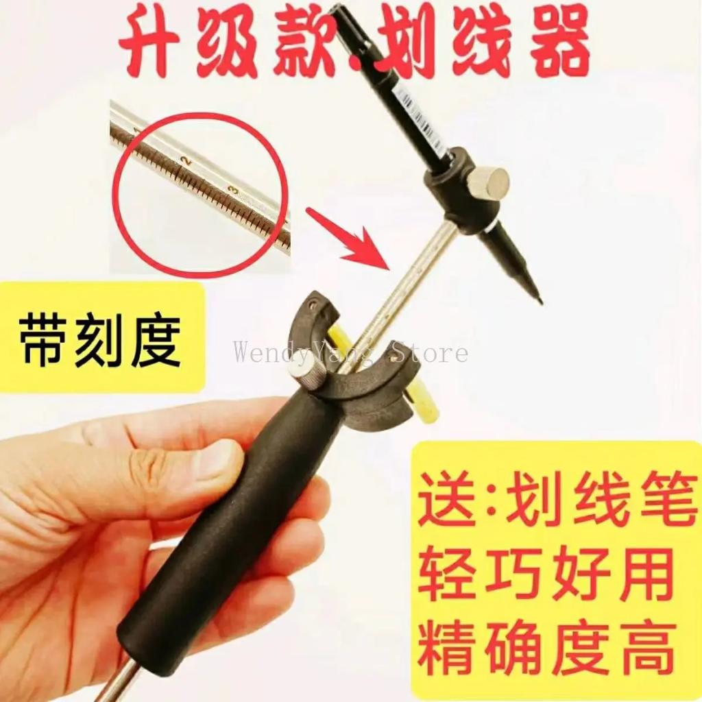 Auto Wiel Wenkbrauw Krasser Auto Plaatwerk Deuk Reparatie Gereedschap Gegevensherstel Wiel Wenkbrauw Riblijn Parallel Tekengereedschap