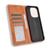 For Xiaomi 15T Leather Case Wallet Stand Retro Texture Phone Cover