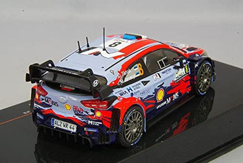 IXO Hyundai i20 Coupe WRC 2020 ACI Monza Rally 2. Platz Jarveoja 1/43 #8 O. Tanak/M.