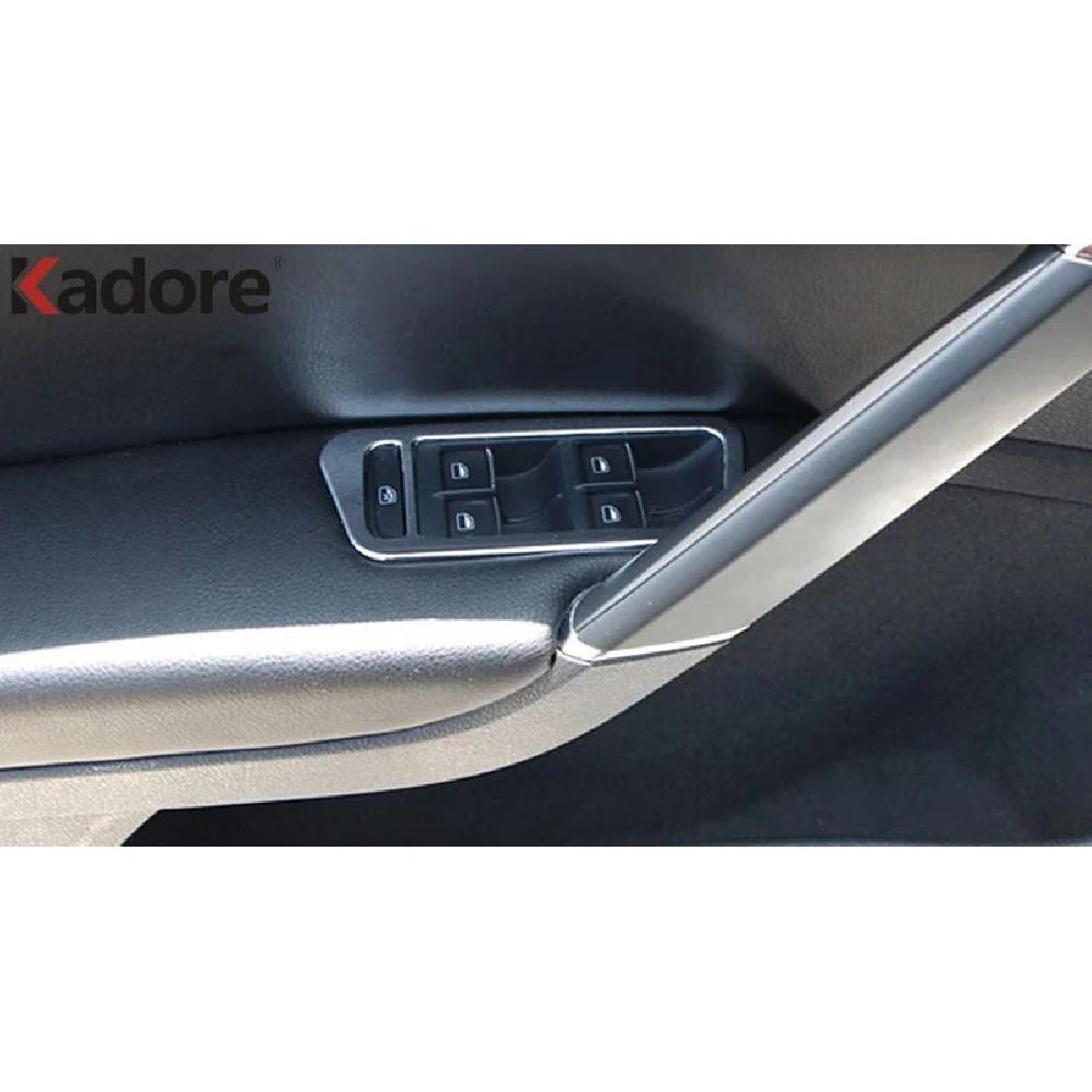 Car Inner Door Window Lift Switch Button Panel Cover Trim For Volkswage VW Golf 7 Golf7 MK7 2013-2018  Interior Accessories