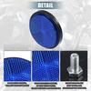 Round Shape Reflector for Motorcycle Garbage Cans Car Truck Universal Item of 2