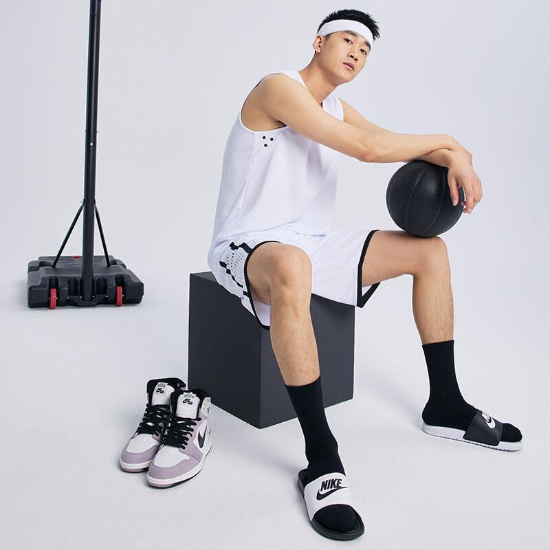 Solid Color Sleeveless Basketball Uniform Set: Vest Style Sports Running Suit