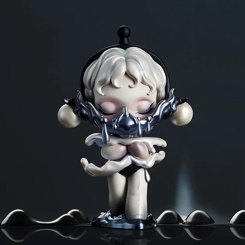 SKULLPANDA The Sound Series Guess Bag Toys Doll Cute Anime Figure Desktop Ornamentsdel Girls Gift