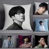 Korea Actor Model J-Joo Hyuk Nam Pillow Case Square Double-Sided Printing Short Plush Sofa Cushion Cover Bedside Pillow