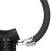 Black Bicycle Ring Lock Zinc Alloy Bicycle Security Lock Durable Bike Cable Lock  Outdoor Use