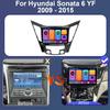 For Hyundai Sonata 6 YF 2009 - 2015 Android 14 Car Radio Multimedia Video Player GPS Navigation AI Voice 4G CarPlay Head Unit